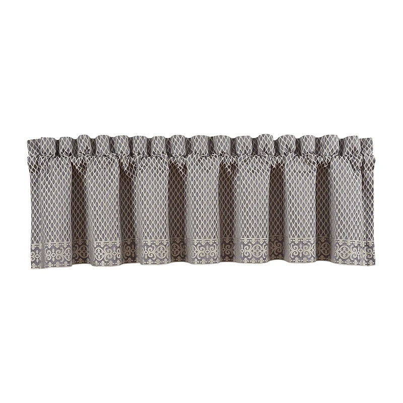 Five Queens Court Houston Rod Pocket Tailored Valance