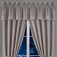 Five Queens Court Houston Rod Pocket Tailored Valance