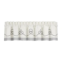 Queen Street Simona Rod Pocket Tailored Valance