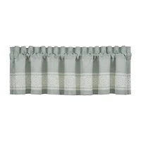 Queen Street Patrice Rod Pocket Tailored Valance