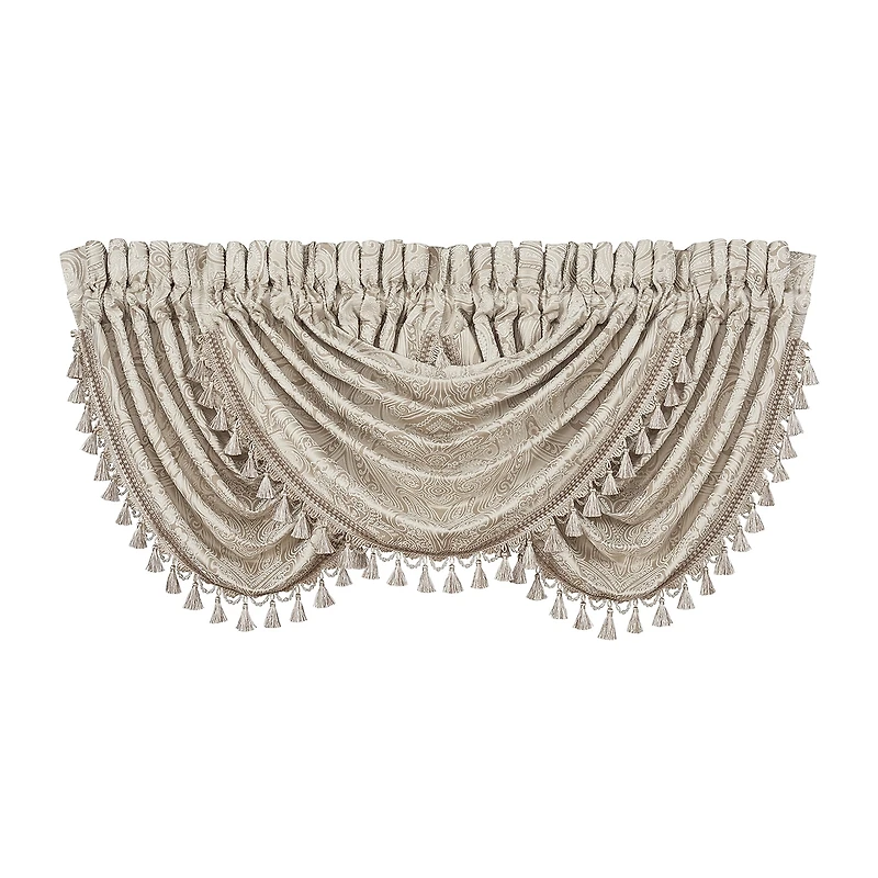 Queen Street Taylor Rod Pocket Waterfall Valance