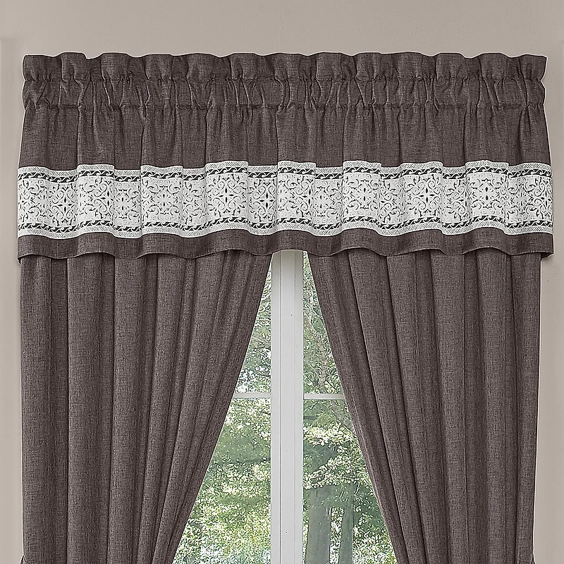 Queen Street Florence Rod Pocket Tailored Valance