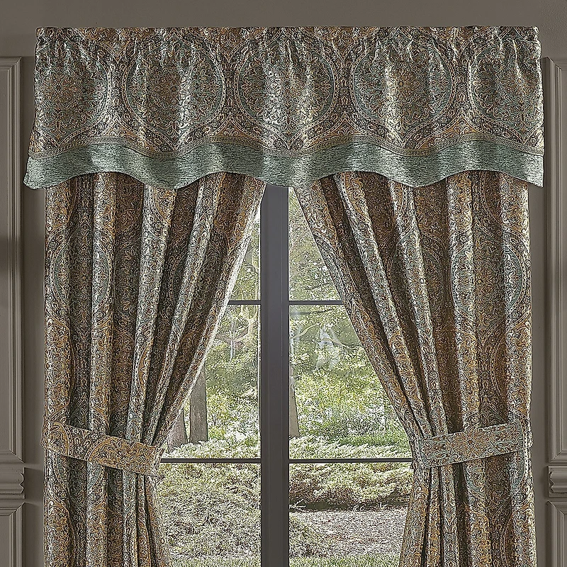 Queen Street Dayton Rod Pocket Scallop Valance