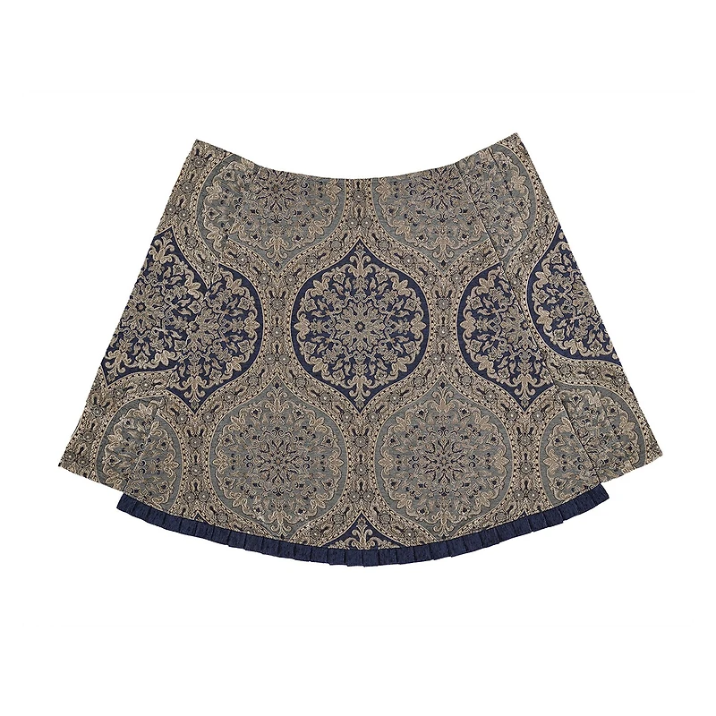 Queen Street Bayonne Rod Pocket Waterfall Valance