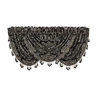 Queen Street Willow Rod Pocket Waterfall Valance