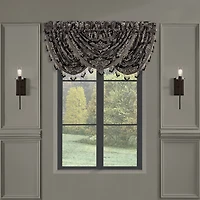 Queen Street Willow Rod Pocket Waterfall Valance
