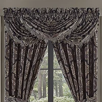 Queen Street Willow Rod Pocket Waterfall Valance