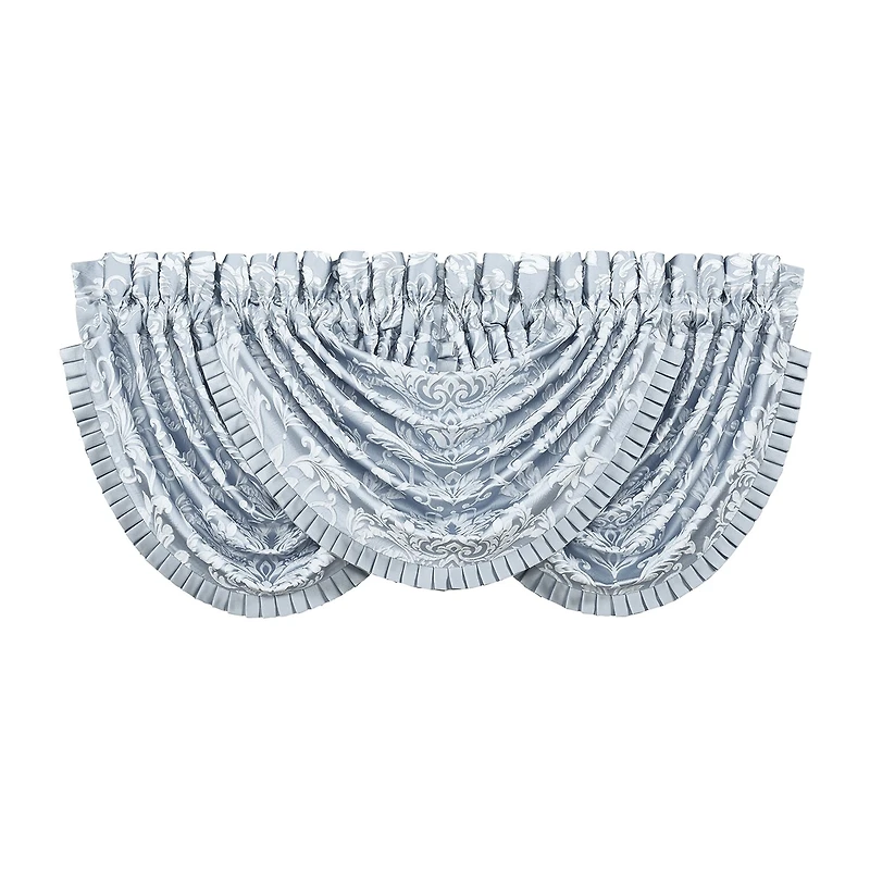 Queen Street Madeline Rod Pocket Waterfall Valance