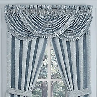 Queen Street Madeline Rod Pocket Waterfall Valance