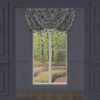 Queen Street Manila Rod Pocket Waterfall Valance