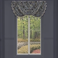 Queen Street Manila Rod Pocket Waterfall Valance