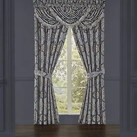 Queen Street Manila Rod Pocket Waterfall Valance