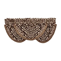 Queen Street Seymour Rod Pocket Waterfall Valance