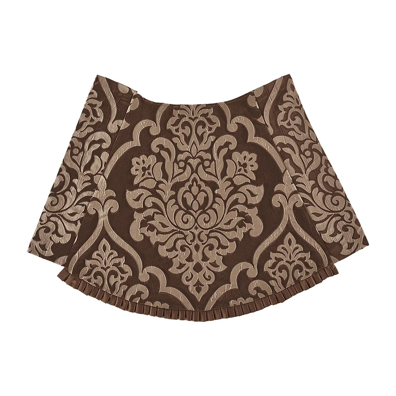 Queen Street Seymour Rod Pocket Waterfall Valance