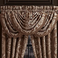 Queen Street Seymour Rod Pocket Waterfall Valance