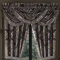 Queen Street Sayreville Rod Pocket Waterfall Valance