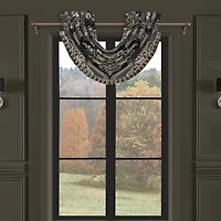 Queen Street Sayreville Rod Pocket Waterfall Valance