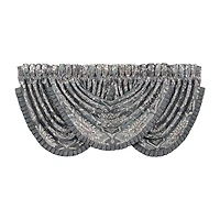 Queen Street Woodmere Rod Pocket Waterfall Valance