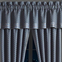 Five Queens Court Leah Rod Pocket Tailored Valance