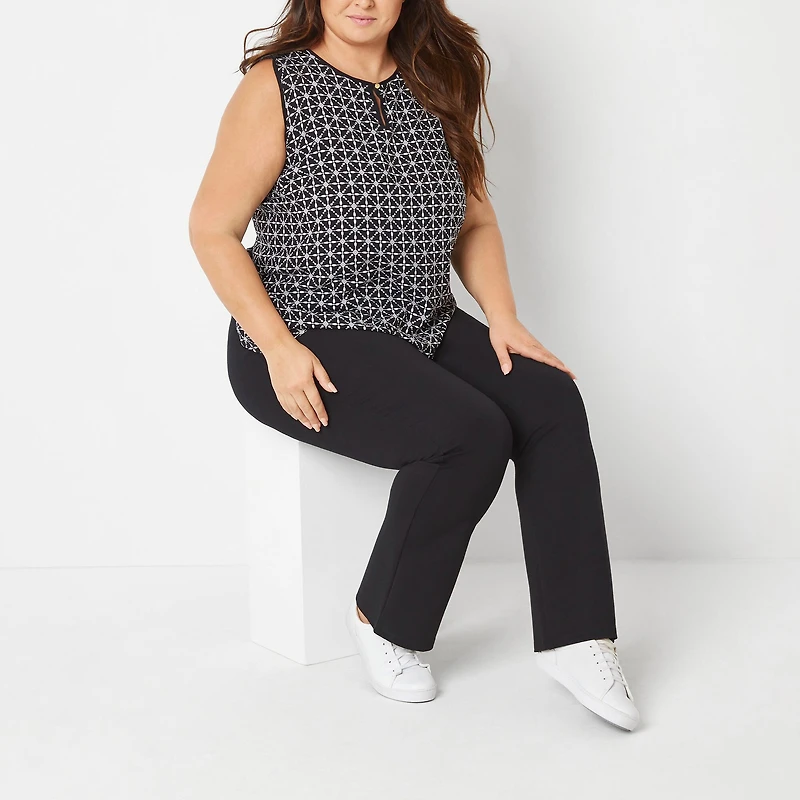 Liz Claiborne Plus Womens Bootcut Leggings