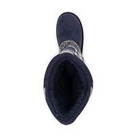 Muk Luks Womens Cheryl Flat Heel Winter Boots