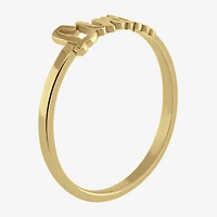 Personalized Script Name Ring
