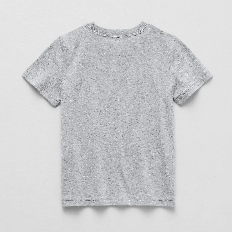 Okie Dokie Toddler & Little Boys Crew Neck Short Sleeve Regular Fit Graphic T-Shirt