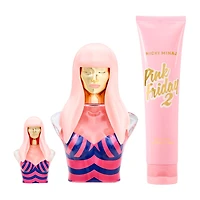 Nicki Minaj Pink Friday 2.0 Eau De Parfum 3-Pc Gift Set ($170 Value) Exclusive To Jcpenney Perfume Set