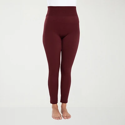 Muk Luks Womens Plus Full Length Leggings