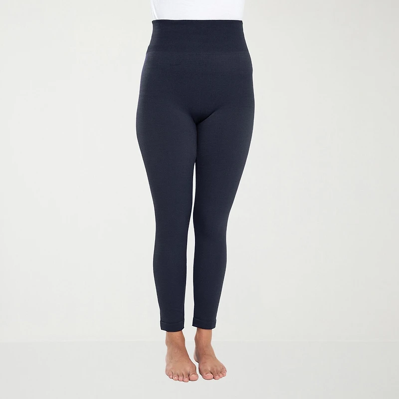 Muk Luks Womens Plus Full Length Leggings