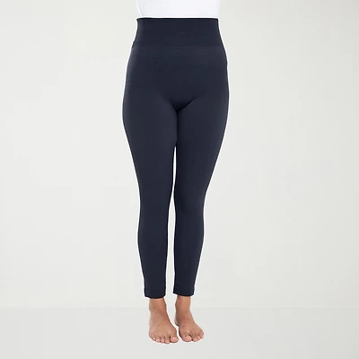 Muk Luks Womens Plus Full Length Leggings