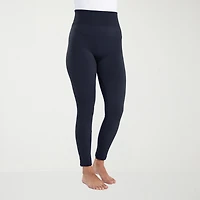 Muk Luks Womens Plus Full Length Leggings