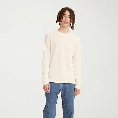 Levi's® Mens Crew Neck Long Sleeve Regular Fit Thermal Top