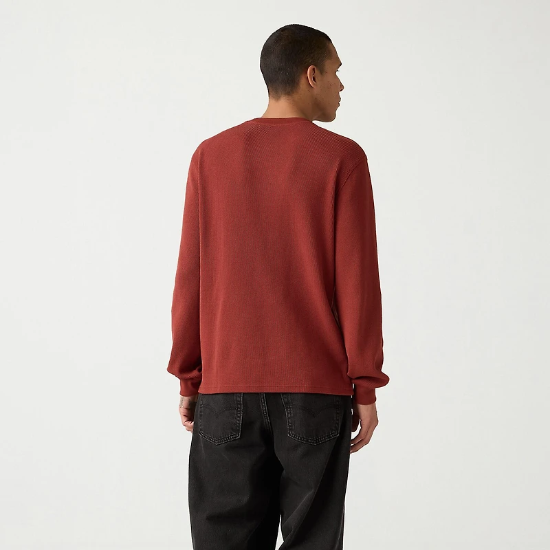 Levi's® Mens Crew Neck Long Sleeve Regular Fit Thermal Top