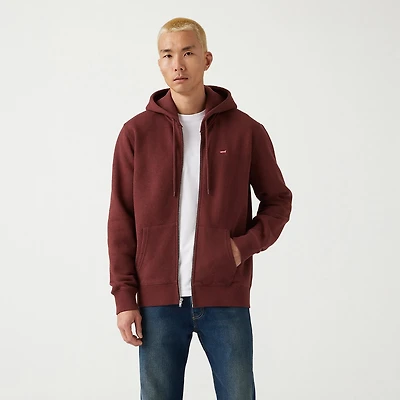 Levi's® Core Ng Zip Up Mens Long Sleeve Zipper Hoodie