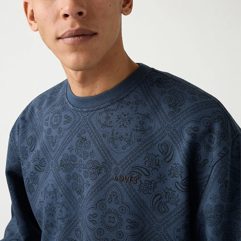 Levi's® Mens Crew Neck Long Sleeve Sweatshirt