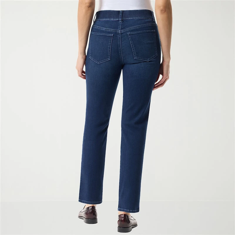 Gloria Vanderbilt Shape Effect Womens High Rise Straight Leg Jean