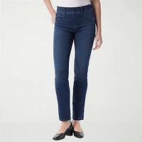 Gloria Vanderbilt Shape Effect Womens High Rise Straight Leg Jean