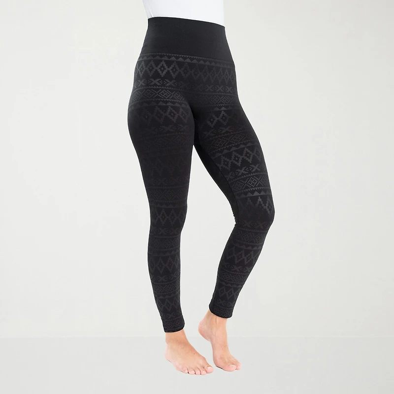 Muk Luks Womens Plus Full Length Leggings