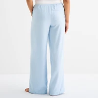Arizona Womens Juniors Flannel Pajama Pants
