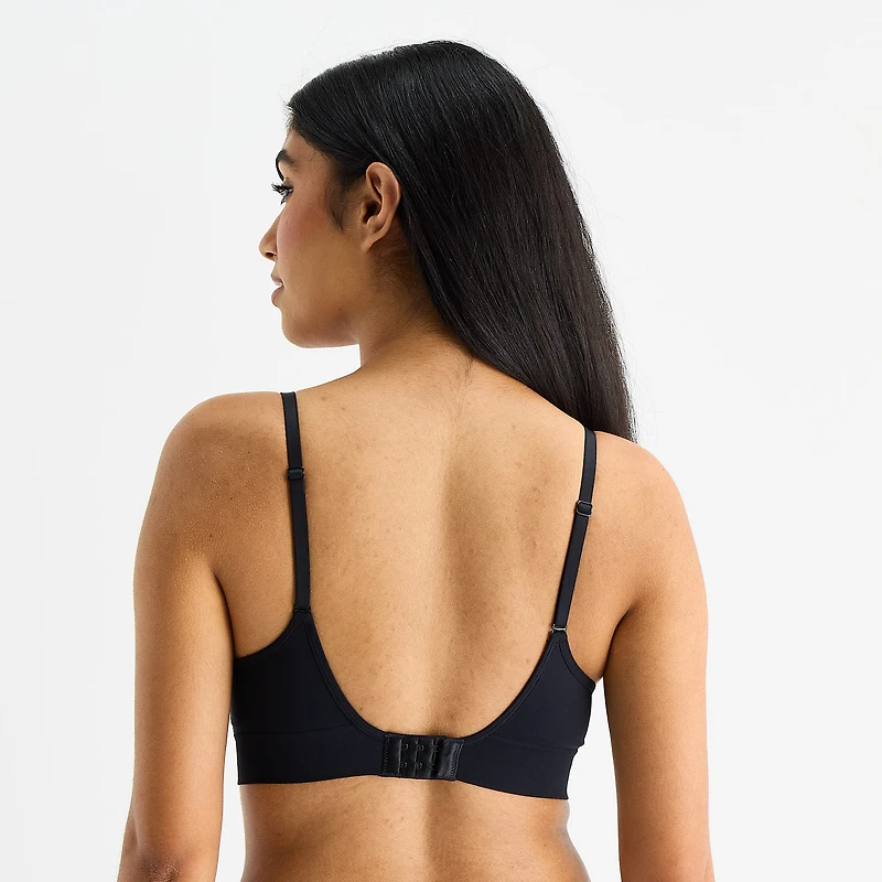 Ambrielle Seamless Womens Medium Support Wireless Bralette 366768