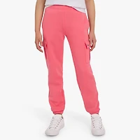 Champion Big Kid Girls Mid Rise Cuffed Active Fleece Cargo Pant