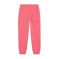 Champion Big Kid Girls Mid Rise Cuffed Active Fleece Cargo Pant