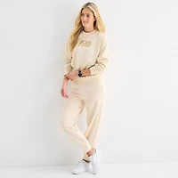 PUMA Womens Crew Neck Long Sleeve Sweatshirt