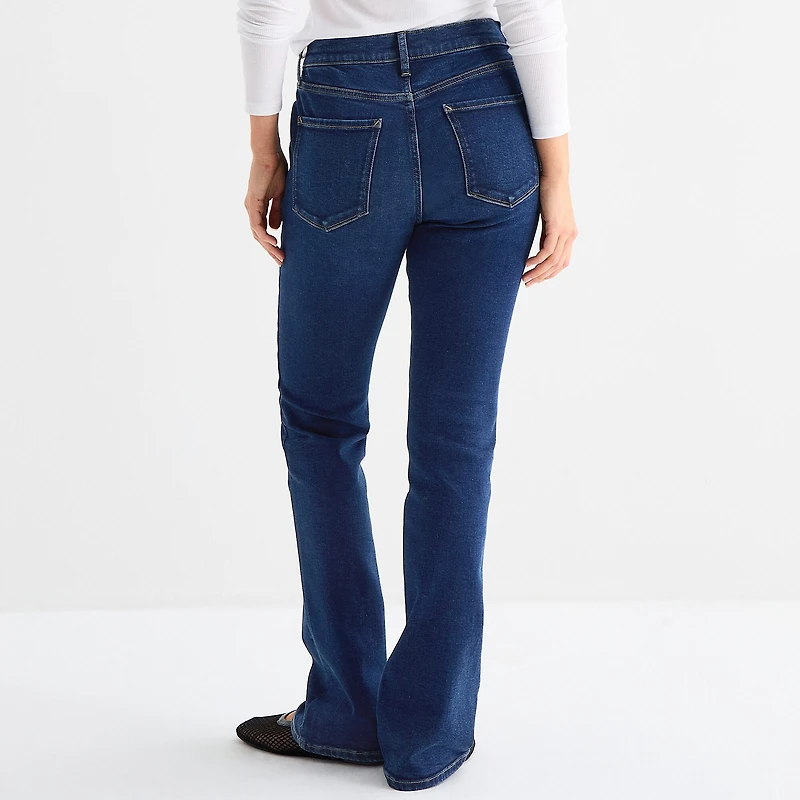 a.n.a Womens High Rise Bootcut Jean