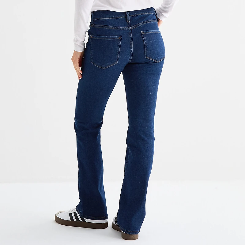 a.n.a Womens Low Rise Bootcut Jean