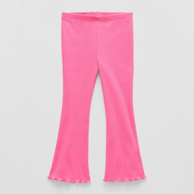 Okie Dokie Toddler & Little Girls Flare Full Length Leggings