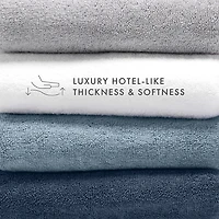 Essential 4-Piece 100% Cotton Ultra Soft Bath Towel Set
