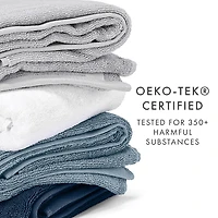 Essential 6-Piece 100% Cotton Ultra Soft Bath Towel Sets
