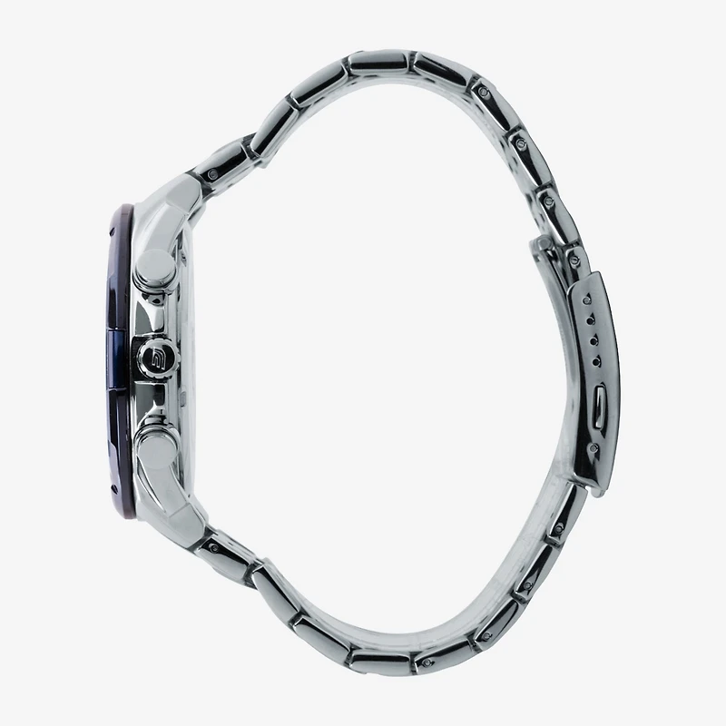 Casio Ediface Mens Silver Tone Stainless Steel Bracelet Watch Efr539de-2av